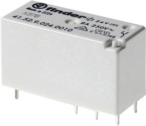 Przekaźnik drukowany Finder 41.52.8.230.0000 41.52.8.230.0000, monostabilny, 1 cewka, 250 V/AC, 8 A, 1 szt.