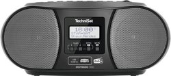 Radio-CD TechniSat DIGITRADIO 1990 DAB+, UKW funkcja ładowania akumulatora, funkcja budzika czarny