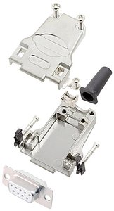 Zestaw listew żeńskich D-Sub encitech DTZF09-DBS-W-K 6355-8044-11, rzędy: 2, styki: 9, 180 °, 1 szt.