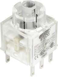 Element stykowy BTLO5 z gniazdem lampy 2 NC chwilowy 250 V Schlegel BTLO5 1 szt.
