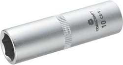 Końcówka klucza nasadowego 6,3 mm (1/4'') TOOLCRAFT 816099 Rozwartość klucza 10 mm