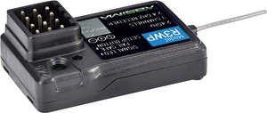 Nadajnik 3-kanałowy Absima R3WP 2,4 GHz Rodzaj złącza JR / Futaba