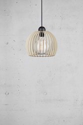 Lampa sufitowa, podwieszana Nordlux Chino 25 84823014 E-27 60 W drewno