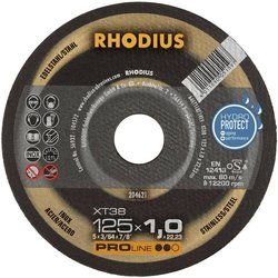 Tarcza tnąca prosta Rhodius XT38 205701 180 mm 1 szt.