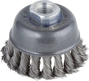Wolfcraft Szczotka garnkowa z drutu stalowego WS oznaczona M14 Ø 75 mm  2125000 1 szt.