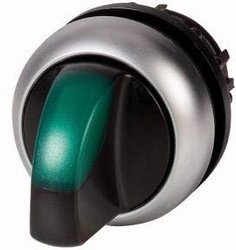 Przełącznik ścienny Eaton M22-WLKV-G pierścień przedni z tworzywa sztucznego czarny   1 szt.