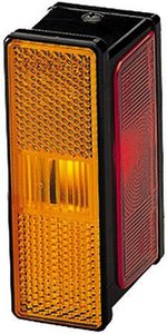 Światło krawędziowe 12 V, 24 V Hella 2XS 007 841-011 1 szt.