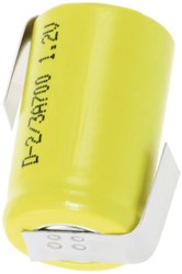 Akumulator specjalny Mexcel D-2/3A700, NiCd, 670 mAh, 1.2 V, 1 szt.