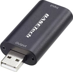 Basetech USB 2.0 Game capture / Video Grabber, HDMI Game capture Basetech   Rozdzielczość Full HD