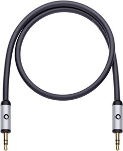 Kabel audio, Jack Oehlbach 60017, [1x złącze męskie jack 3,5 mm - 1x złącze męskie jack 3,5 mm], 5.00 m, czarny