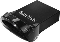 Pamięć USB SanDisk Cruzer Ultra Fit ™ 16 GB USB 3.1 Czarny Pendrive USB SanDisk SDCZ430-016G-G46, 1 szt.