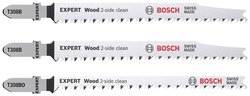 Zestaw brzeszczotów EXPERT 'Wood 2-side clean', 3-częściowy, T308B / BO Bosch Accessories Hardwood 2-side clean 2608900559 3 szt.