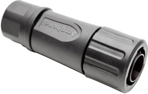 Złącze męskie okrągłe Amphenol RTS 6BS 10N 6P03, styki:6, 500 V, 16 A, 1 szt.