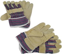 Brüder Mannesmann  M41702 Skóra wpierza dwoinowa Rękawice robocze Rozmiar rękawic: Rozmiar uniwersalny     2 par(a)