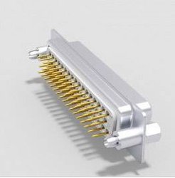 Złącze męskie D-Sub Deltron Connectors DTS15PY/2M86UNB5, rzędy: 2, styki: 15, 180 °, 1 szt.