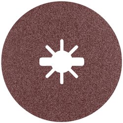 EXPERT R781 Prisma Ceramic Fibre Disc X-LOCK 125 mm 2223 mm G 80 Dysk fibrowy Bosch Accessories EXPERT R781 2608621784 5 szt.