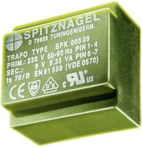 Transformator do PCB Spitznagel SPK 03806