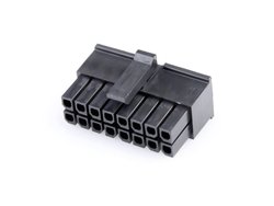 Obudowa złącza pin żeńskiego na kabel Molex MOL Power & Signal Sol. 430251600, piny: 16, 1 szt.