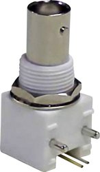 Złącze BNC TRU COMPONENTS 740845 złącze żeńskie do wbudowania poziomego 50 Ω 1 szt.