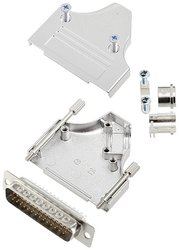 Zestaw listew męskich D-Sub encitech MHDM35-25-HDP44-W-K 6355-8060-03, rzędy: 3, styki: 44, 35 °, 1 szt.