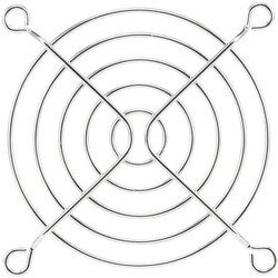 Kratka ochronna do wentylatora PROFAN Technology, 1408555, (S x W) 80 mm x 80 mm