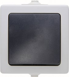 Przełącznik krzyżowy Kopp Nautic 565756004, szary