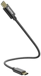 Kabel do ładowania USB Hama, USB 2.0, Złącze męskie USB-C®, Złącze męskie USB-C®, 0.20 m