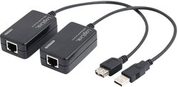 Ekstender (przedłużenie) USB 1.1 LogiLink UA0021D, przez kabel sieciowy RJ45, 60 m