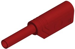 Wtyk wieżowy SKS Hirschmann M ST S WS 2 mm czerwony