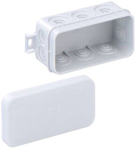 Puszka instalacyjna Spelsberg Mini 25-L, IP55, (D x S x W) 43 x 89 x 38 mm, szary, 10 szt.