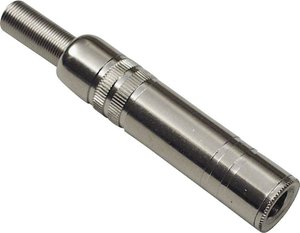 Złącze męskie jack 6,35 mm 1108005 BKL Electronic 1108005   mono srebrny 1 szt.