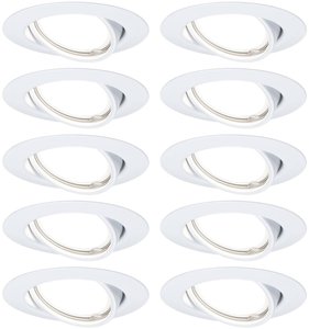 Oświetlenie wewnętrzne LED Paulmann  93400 Zestaw 10-elementowy