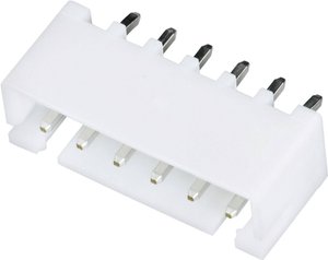 Listwa kołkowa, męska, standardowa JST 800532, Ilość pinów 8, Wymiary siatki: 2.50 mm, 1 szt.