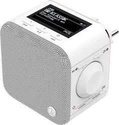 Radio gniazdkowe Hama DR40BT-PlugIn DAB+  biały