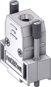 Obudowa złącza D-SUB Deltron Connectors CTLM09M3, tworzywo sztuczne, metalizowane, 180 °, 1 szt.