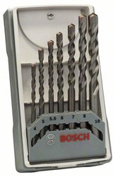 Zestaw wierteł do betonu Bosch Accessories CYL-3 2607017083 4 mm, 5 mm, 5.5 mm, 6 mm, 7 mm, 8 mm, 10 mm 1 zest.