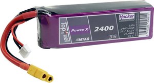 Pakiet akumulatorów (LiPo)  2400  Hacker