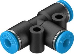 Złączka T FESTO QST-4-100    Średnica rury: 4 mm   1 szt.