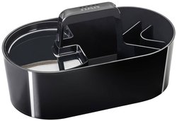 HAN LOFT 1200-13  Ogranizer biurkowy czarny Ilość przegródek: 4