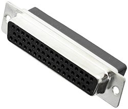 Listwa żeńska D-Sub encitech DBC50-SS 2101-0190-15, rzędy: 3, styki: 50, 180 °, 1 szt.