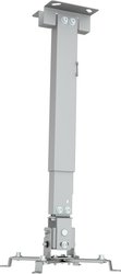 Uchwyt sufitowy do projektora Reflecta Tapa, Maksymalna odległość od podłogi/sufitu: 65 cm, 20 kg, srebrny