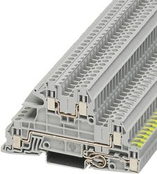 Zacisk instalacyjny wielopoziomowy Phoenix Contact UTI 2,5-PE/L/L, 3076029