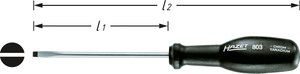 Wkrętak płaski Hazet TRInamic 803-25 Szerokość klingi: 2.5 mm Długość klingi: 75 mm