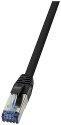 Kabel LAN LogiLink CQ6055S, 1 szt., RJ45, CAT 6a, S/FTP, 2.00 m, czarny
