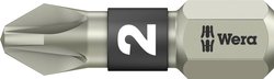 Bit krzyżakowy PZ 2 Wera 3855/1 TS PZ 2 X 25 MM 05071021001 stal nierdzewna  D 6.3 1 szt.