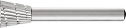 Frezy HSS Frezy kątowe z ząbkowaniem czołowym 12x20 mm Trzpień ø 6 mm Ząbkowanie 3 Frez PFERD HSS W 1213ST/6 Z3 22471236, 12 mm x 53 mm , 1 szt.
