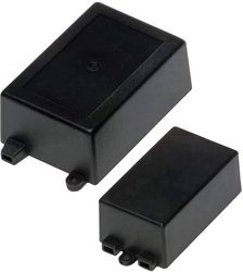 Obudowa modułowa Camdenboss RX 400-017, ABS, czarny, (D x S x W) 72 x 44 x 27 mm, 1 szt.