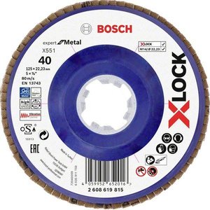 Tarcza lamelkowa Bosch Accessories X551 2608619815 Średnica 125 mm 1 szt.