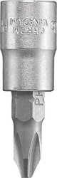 Wkładki do kluczy nasadowych PROFI, 1/4", x PH 2 Nasadka trzpieniowa kwb 371702 1 szt.