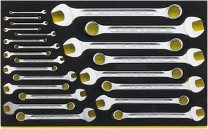 Zestaw kluczy płasko oczkowych Stahlwille TCS 13A/23 3/16-1 1/8 96830885